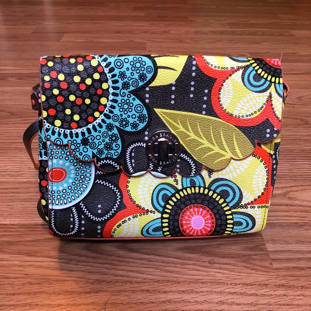 Small Vera Bradley "Flower Shower" Crossbody